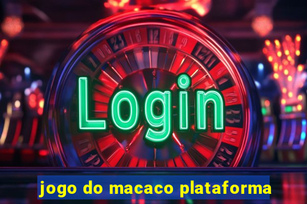 jogo do macaco plataforma